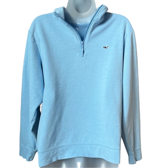 Vineyard Vines Other - Men’s Vineyard Vines Quarter Zip, Long Sleeve Pullover Sweater, Whale Logo, Md
